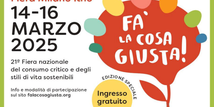I prodotti antimafia e di agricoltura sociale a “Fa’ la cosa giusta!” di Milano