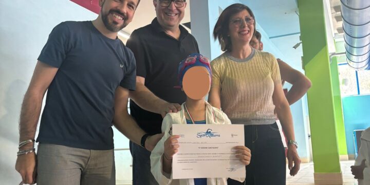 SAI Cerignola ampliamento, piccole nuotatrici afghane crescono