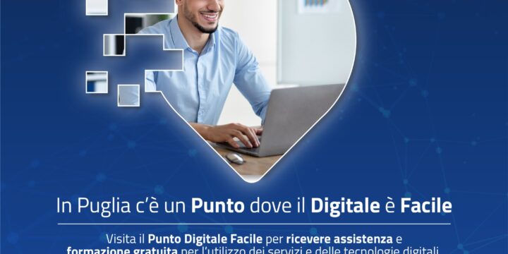 Punti di facilitazione digitale, il servizio attivo nei 44 Centri per l’Impiego di Puglia