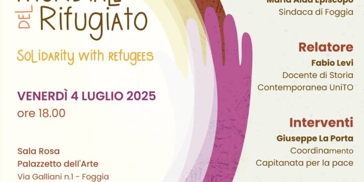 Foggia ricorda Alexander Langer, il 4 luglio il ricordo del costruttore di pace