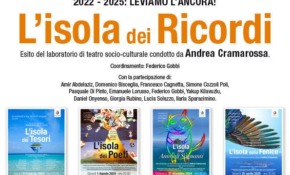 Casa delle Culture di Bari, teatro: il 22 agosto “L’isola dei ricordi”