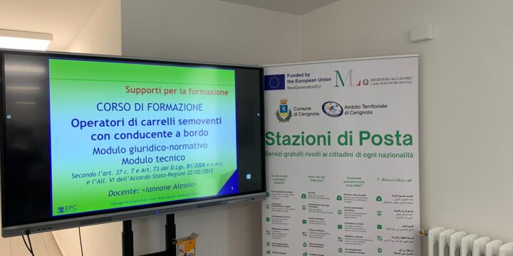 Stazioni di Posta di Cerignola, concluso il corso sulla Sicurezza dei Lavoratori