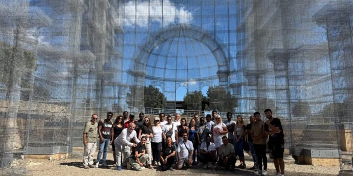 SAI di Manfredonia, i beneficiari del progetto in visita agli scavi di Siponto