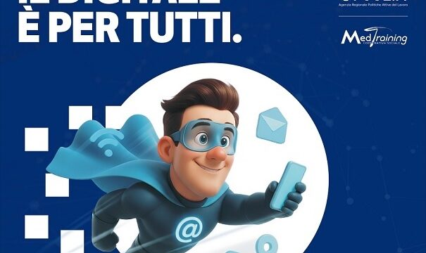 “Il digitale è per tutti”, Medtraining organizza corsi di formazione nei 44 Centri per l’Impiego