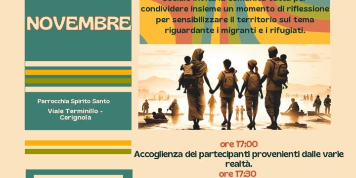 Cerignola: riflessioni, calcio e socialità per la “Giornata Mondiale del Migrante e del Rifugiato”