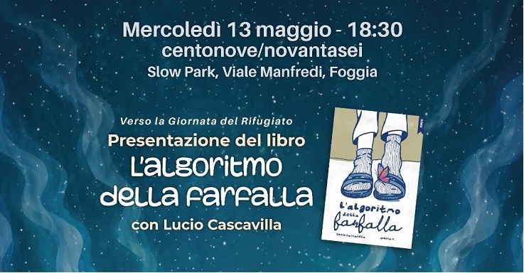 “L'algoritmo della farfalla” di Lucio Cascavilla al “Maggio dei Libri in Bottega”