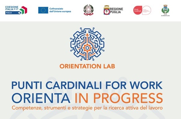 San Marco in Lamis, creazione d’impresa e ricerca del lavoro con i laboratori di Punti Cardinali